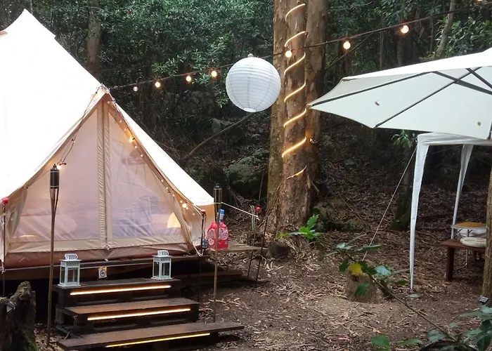 Glamping Experience La Maeta Luxe tent *